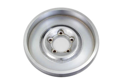 V-Twin Finned Chrome Front Brake Drum for Harley Davidson FL Models by V-Twin