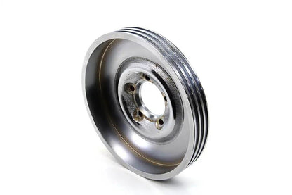 V-Twin Finned Chrome Front Brake Drum for Harley Davidson FL Models by V-Twin