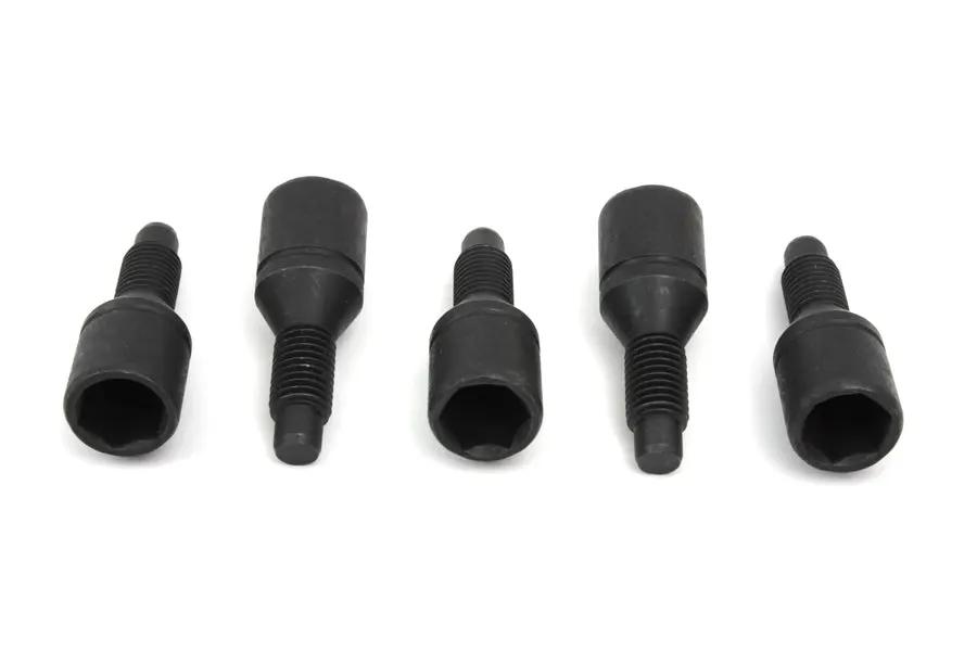 Edart Parkerized Lug Bolt Set Part #19020 for Harley Davidson EL Models by Edart