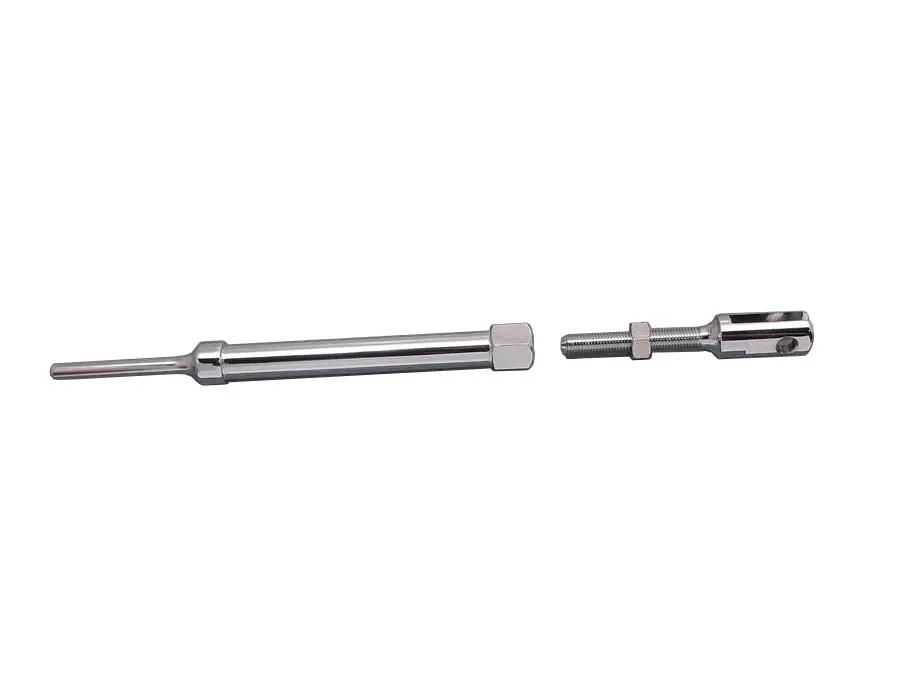 V-Twin Brake Pedal Plunger Assembly Chrome for Harley Davidson FL and FX Models – Part 70623 by V-Twin