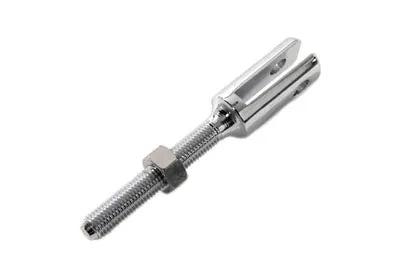 V-Twin Chrome Brake Pedal Plunger Clevis for Harley Davidson FX Models by V-Twin