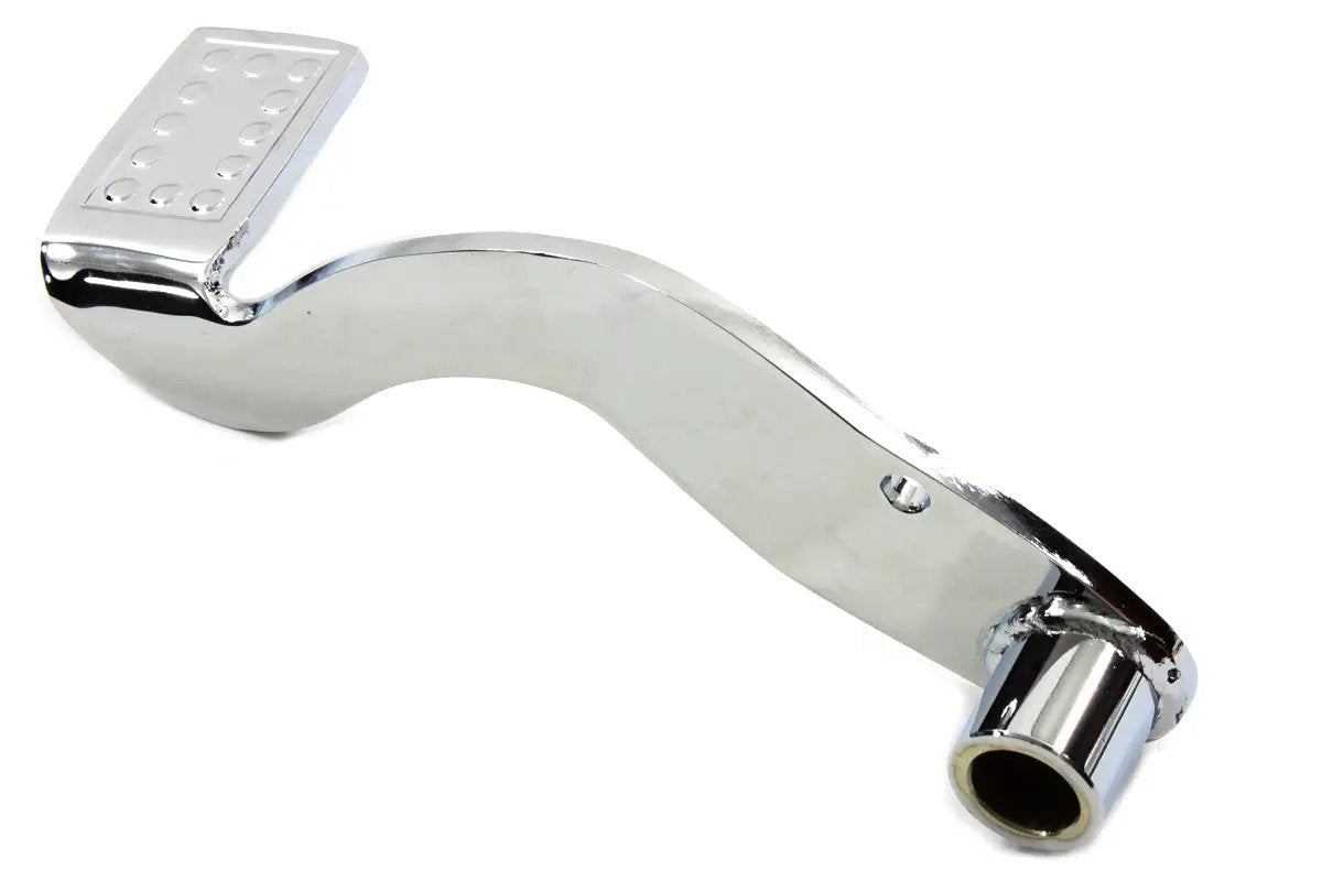 Duro Brake Pedal Dimpled Chrome for Harley Davidson FL 1941-1950 by Duro