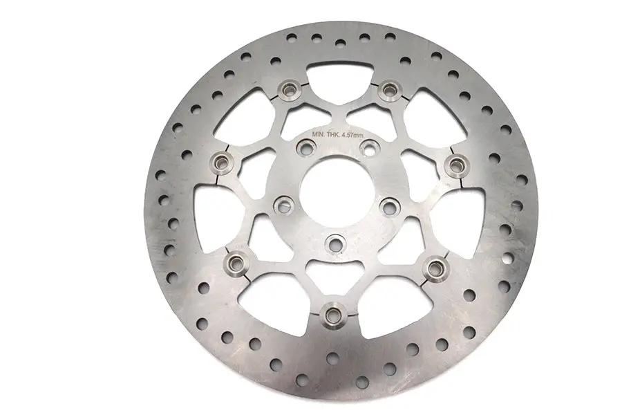 V-Twin 78524 Floating Stainless Steel 11.8 inch Front Brake Disc for Harley Davidson XL and FLST by V-Twin