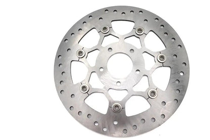 V-Twin 78524 Floating Stainless Steel 11.8 inch Front Brake Disc for Harley Davidson XL and FLST by V-Twin