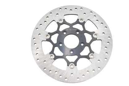 V-Twin Floating Stainless Steel & Black 11.8 inch Front Brake Disc for Harley Davidson XL and FLST by V-Twin