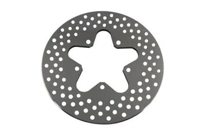 Duro 11-1/2 Inch Drilled Rear Brake Disc for Harley Davidson FLT Models by Duro