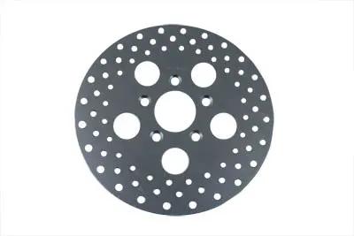 Edart 06-0179A 10 Inch Front Drilled Brake Disc for Harley Davidson XL and FX Models by Edart