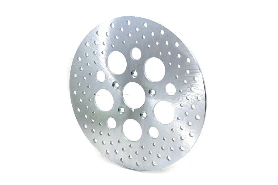 Edart 06-0176A 11-1/2 inch Front Drilled Brake Disc for Harley Davidson FXR by Edart