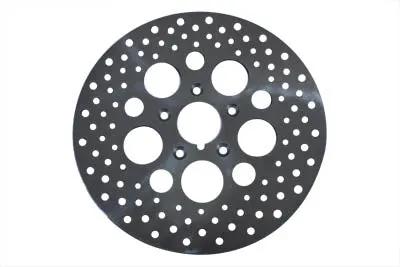 Duro 23-0334 11-1/2 Inch Drilled Front Brake Disc for Harley Davidson FX and XL Models by Duro