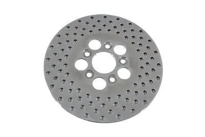 Duro 10 Inch Drilled Front or Rear Brake Disc for Harley Davidson FLH and FX Models by Duro