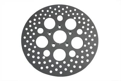Duro 11-1/2 Inch Drilled Front Brake Disc for Harley Davidson XL and FXR Models by Duro