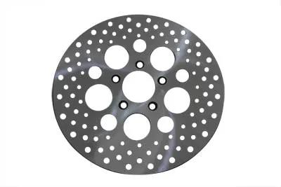 Duro 11-1/2 inch Drilled Front Brake Disc for Harley Davidson XL and FXD Models (Part #06-0185AS) by Duro