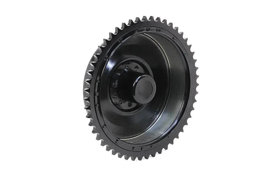 V-Twin Rear Mechanical Brake Drum Black for Harley Davidson UL (Part #19137B) by V-Twin
