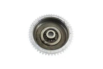 V-Twin Rear Hydraulic Brake Drum Chrome for Harley Davidson FL Series Part 19139 by V-Twin