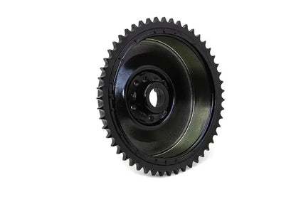 V-Twin Rear Hydraulic Brake Drum Black for Harley Davidson FL Models - Part 19139B by V-Twin