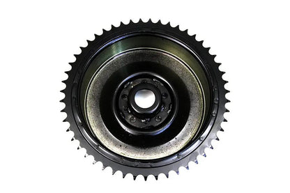 V-Twin Rear Hydraulic Brake Drum Black for Harley Davidson FL Models - Part 19139B by V-Twin