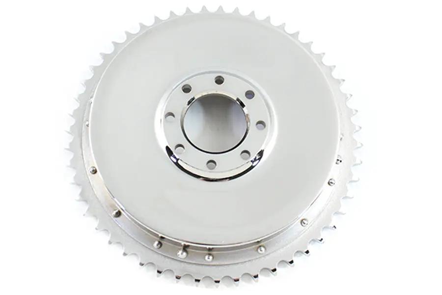 V-Twin Rear Brake Drum Chrome for Harley Davidson K & XL Models (Part #01000) by V-Twin