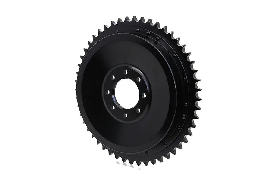 V-Twin Rear Brake Drum Black for Harley Davidson K and XL Models – Part #01000B by V-Twin