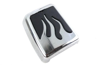 Edart Brake Pedal Pad with Flame Design for Harley Davidson FXST (Part #64125) by Edart