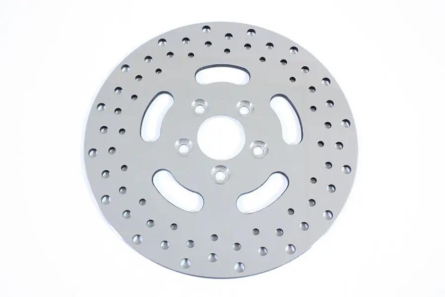 Duro 11-1/2 Inch Drilled Rear Brake Disc for Harley Davidson XL and FXST by Duro