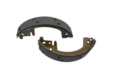 Duro Rear Hydraulic Brake Shoe Set for Harley Davidson FL and G Models by Duro