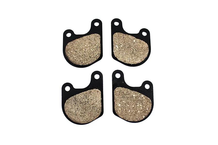 Duro Soft Front Brake Pad Set for Dual Disc Calipers - Fits Harley Davidson FX and XL (Part #23-0509) by Duro