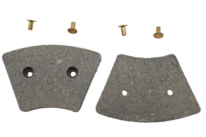 Duro Soft Front Brake Pad Set for Harley Davidson FX, FL, XL Models by Duro