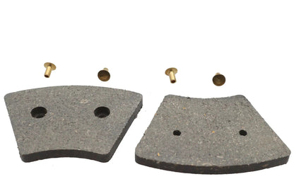Duro Soft Front Brake Pad Set for Harley Davidson FX, FL, XL Models by Duro