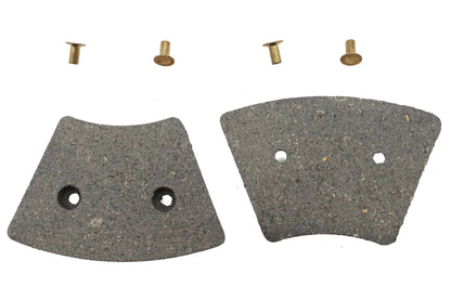 Duro Soft Front Brake Pad Set for Harley Davidson FX, FL, XL Models by Duro