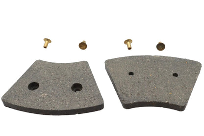 Duro Soft Front Brake Pad Set for Harley Davidson FX, FL, XL Models by Duro