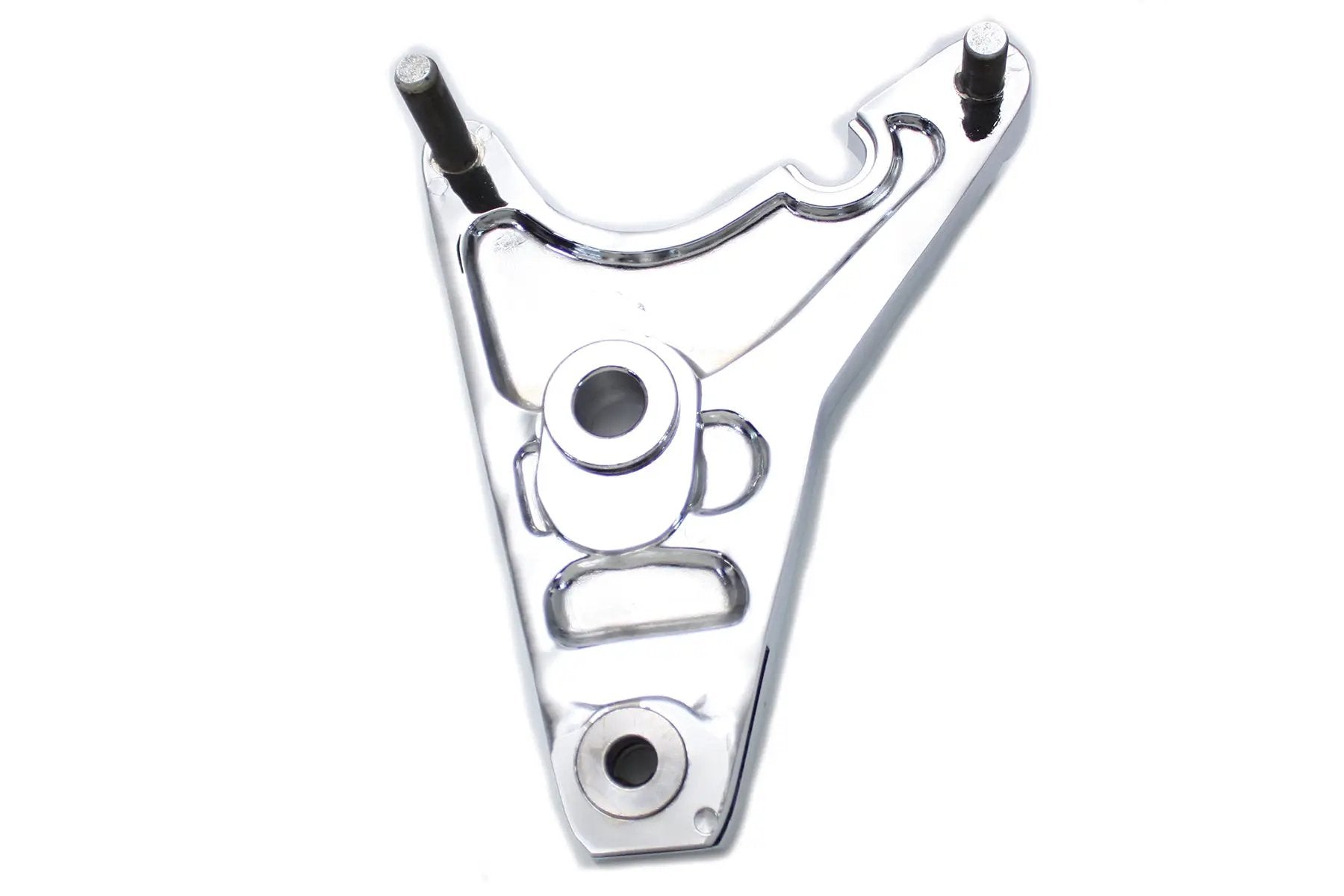 Edart Rear Brake Caliper Bracket Chrome for Harley Davidson 1973-1980 FL & FX Models by Edart