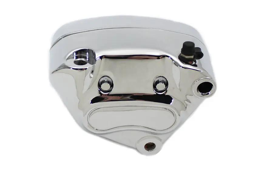 Edart Chrome Front 4 Piston Caliper for Harley Davidson FXST and FLT Models by Edart