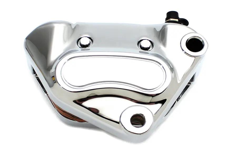 Edart Chrome Front 4 Piston Caliper for Harley Davidson FXST and FLT Models by Edart