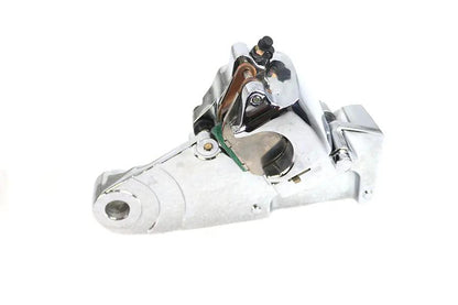 Edart Chrome Rear Caliper with Bracket for Harley Davidson XL 2004 - 3/4 Inch Axle Compatibility by Edart