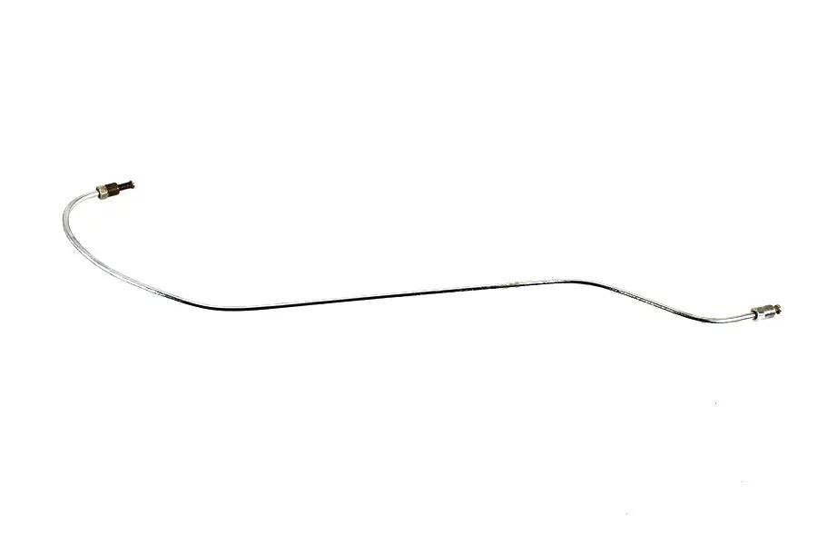 V-Twin Steel Rear Brake Line Chrome for Harley Davidson FLH (1970-1978) by V-Twin