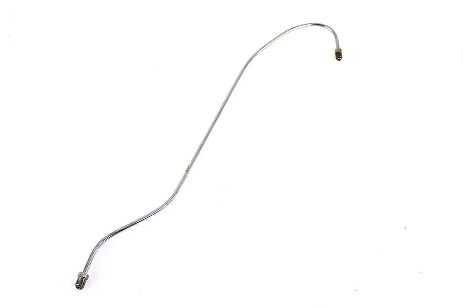 V-Twin Steel Rear Brake Line Chrome for Harley Davidson FLH (1970-1978) by V-Twin