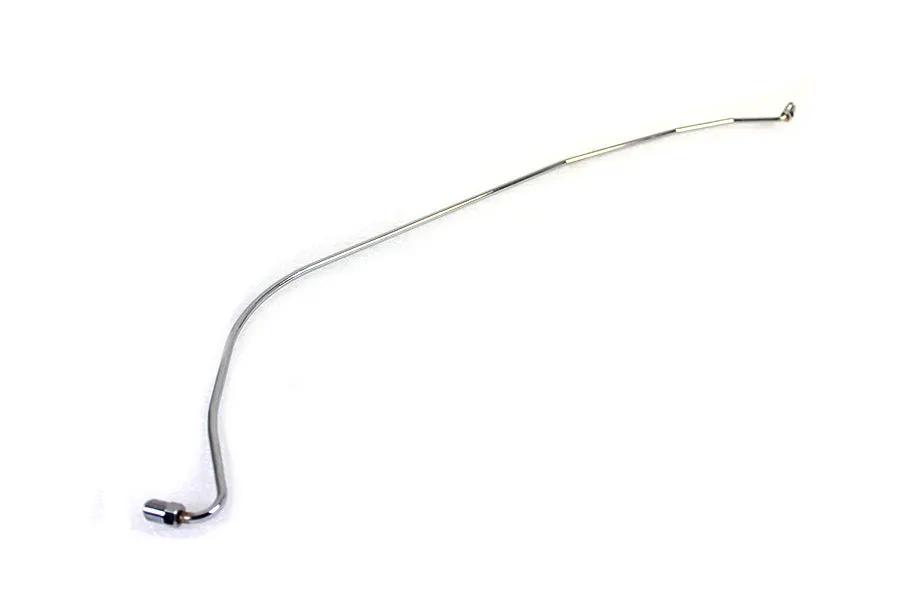 V-Twin Steel Rear Brake Line Chrome Part 50164 for Harley Davidson FL Models by V-Twin