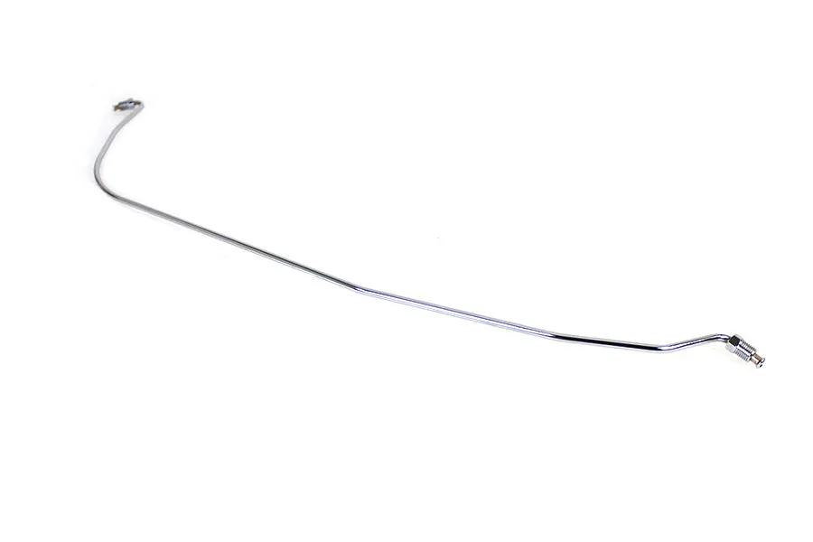 V-Twin Steel Rear Brake Line Chrome Part 50164 for Harley Davidson FL Models by V-Twin