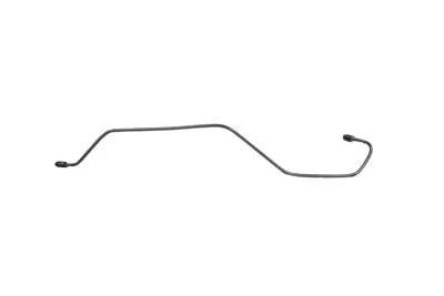 V-Twin Steel Rear Brake Line Matte Chrome for Harley Davidson FLH (1979-1984) by V-Twin