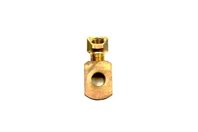 V-Twin Brass Wheel Cylinder Swivel Fitting for Harley Davidson FL Models by V-Twin
