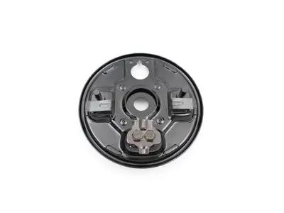 Edart Rear Hydraulic Backing Plate Black for Harley Davidson FL Models - Part 71377B by Edart