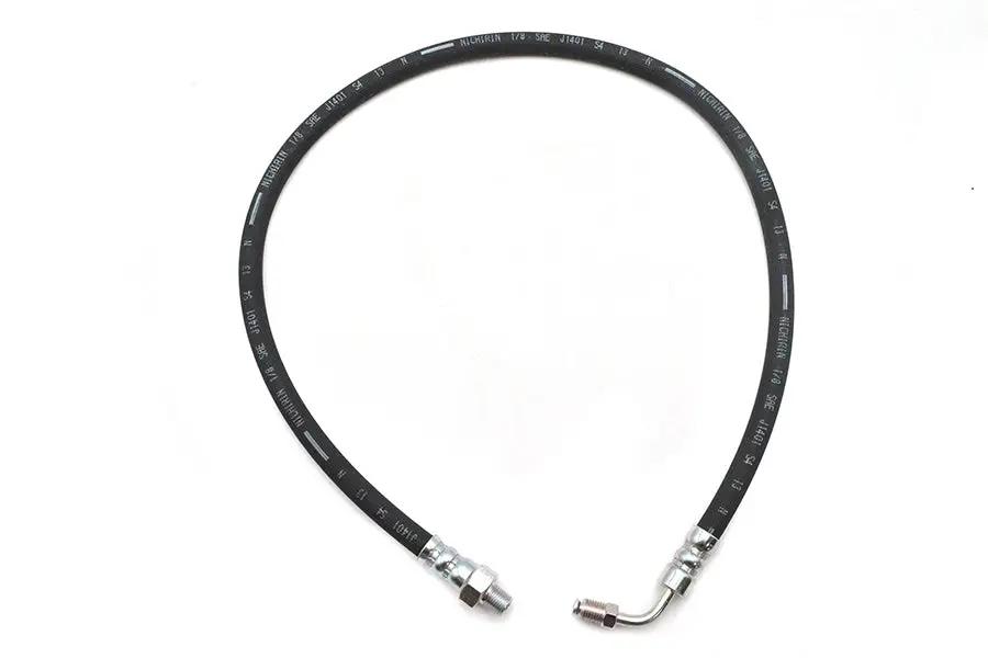 Edart 79056 Rear Brake Hose for Harley Davidson FX (1973-1978) by Edart