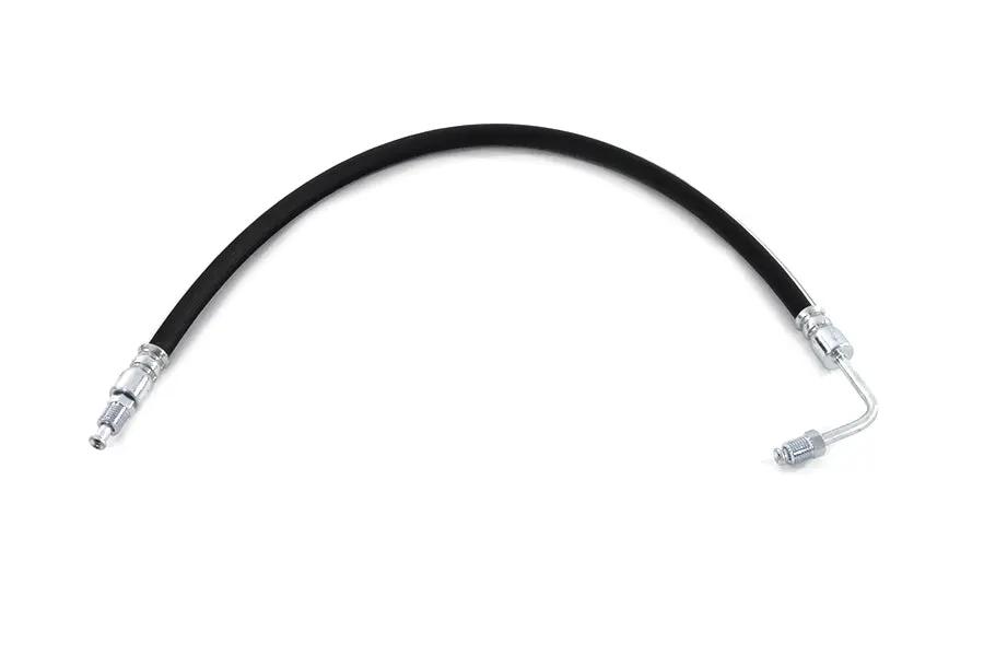Edart 19 Inch Brake Hose for Harley Davidson FX Models - Zinc Ends - DOT Approved by Edart
