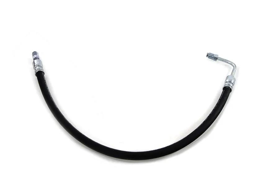 Edart 19 Inch Brake Hose for Harley Davidson FX Models - Zinc Ends - DOT Approved by Edart