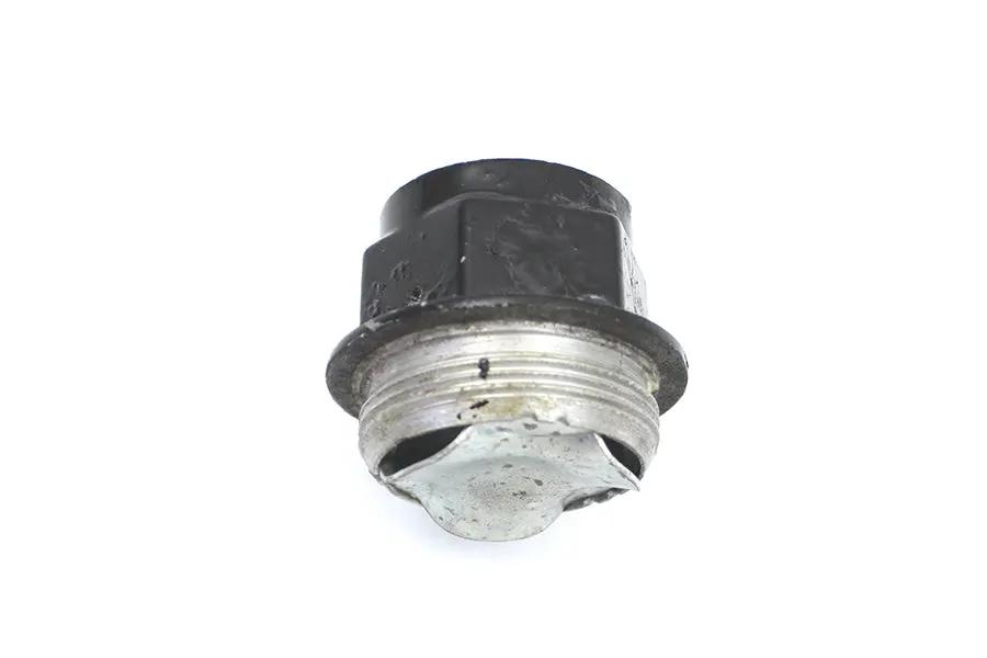 V-Twin Black Master Cylinder Filler Top Plug Cap for Harley Davidson FL Models by V-Twin