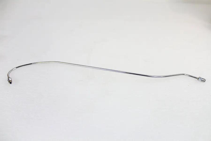 V-Twin Steel Rear Brake Line Zinc for Harley Davidson FLH Models by V-Twin