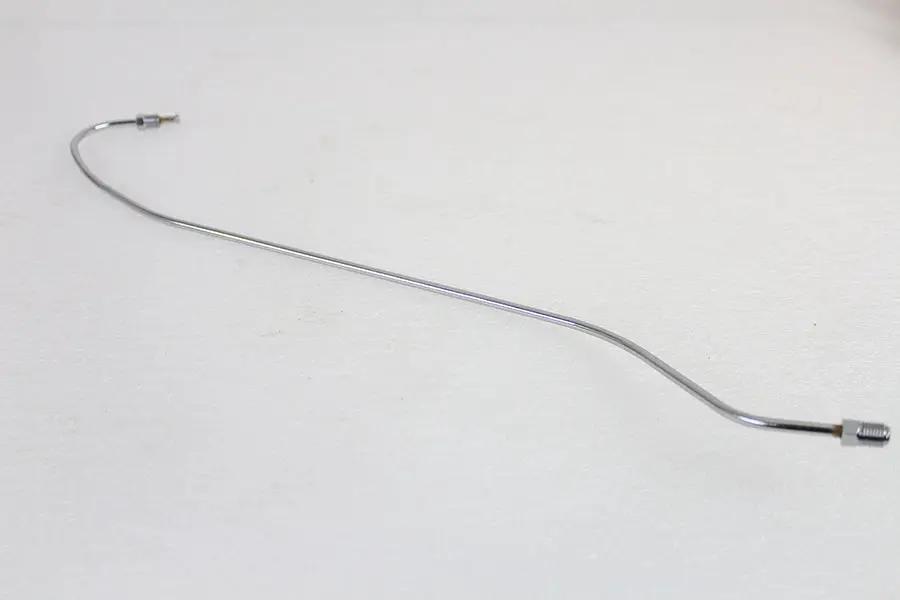 V-Twin Steel Rear Brake Line Zinc for Harley Davidson FLH Models by V-Twin