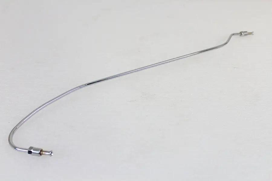V-Twin Steel Rear Brake Line Zinc for Harley Davidson FLH Models by V-Twin