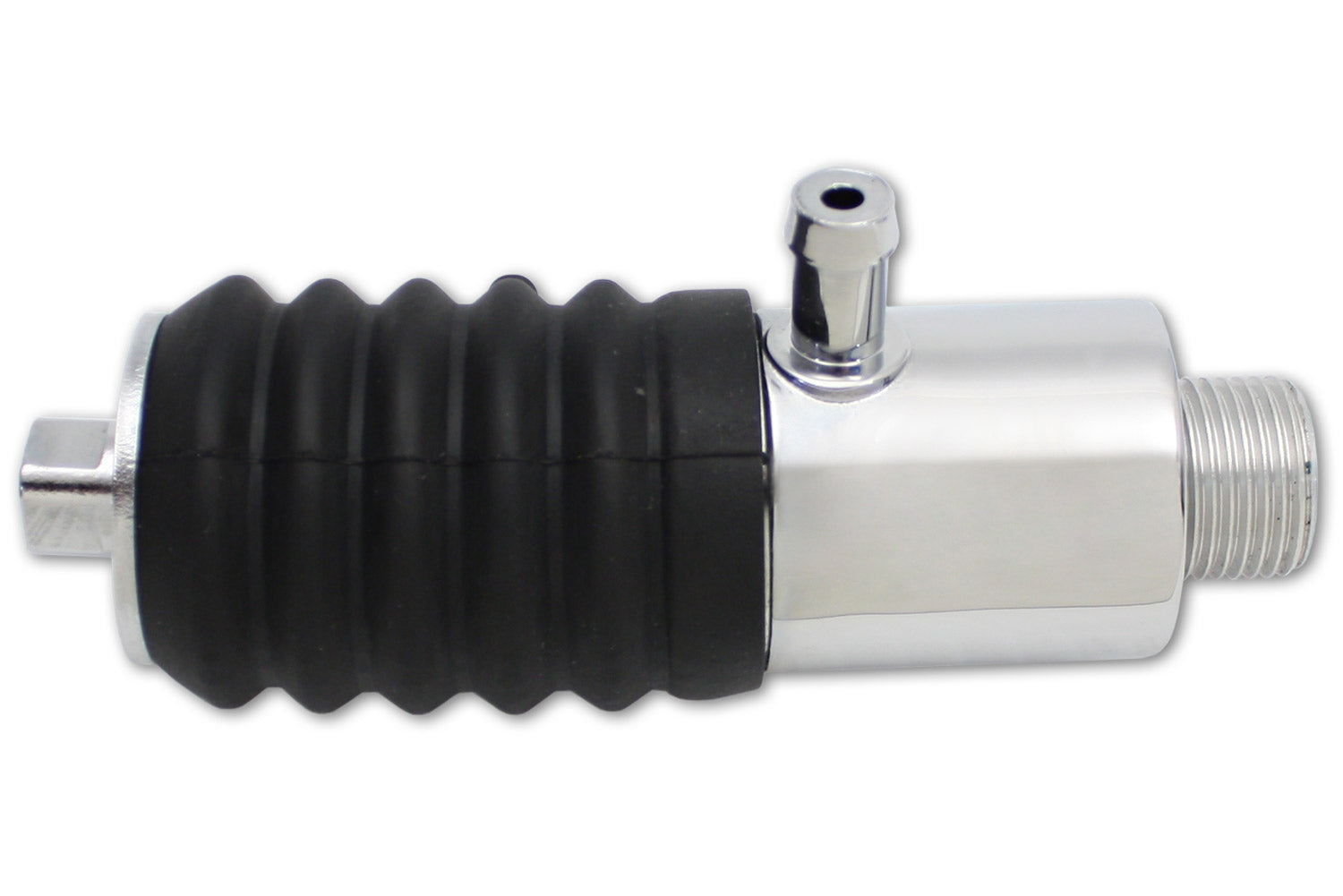 Edart Rear Remote Mount Master Cylinder Chrome for Harley Davidson FXST (Part #77634)