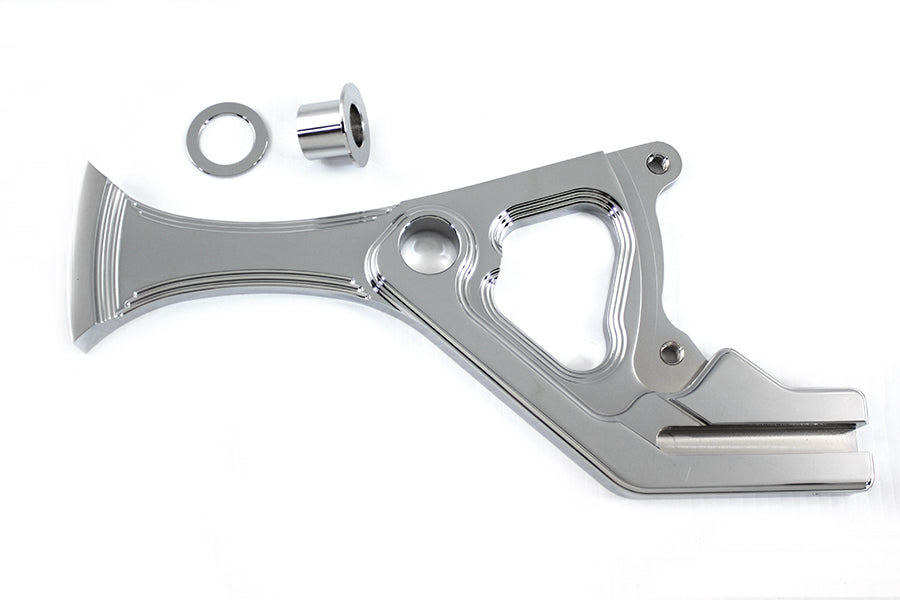 AEE Unitized Rear Brake Caliper Bracket Right Side Stainless for Harley Davidson FXST (Part #76460RA)